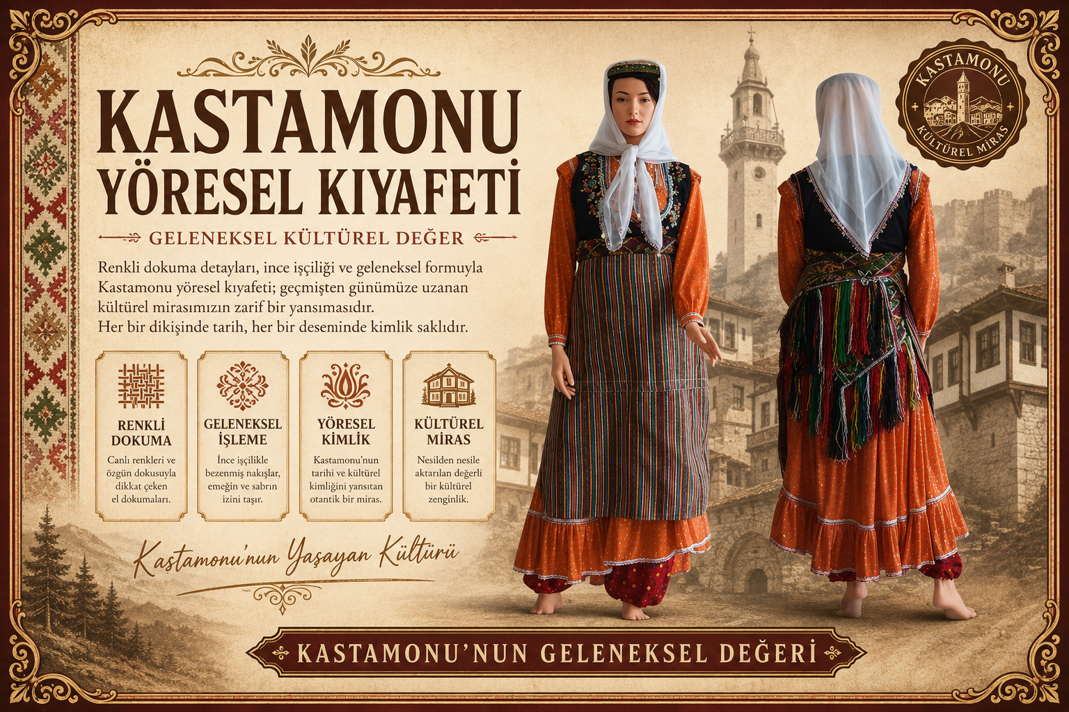AZDAVAY YÖRESEL GİYSİLERİ