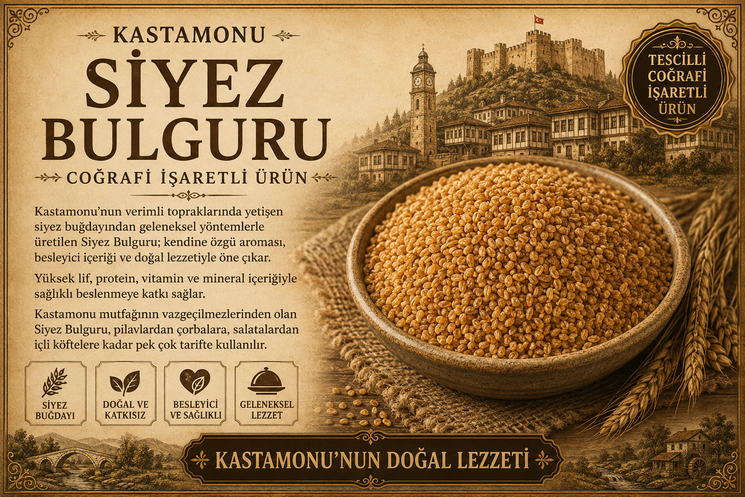 KASTAMONU SİYEZ BULGURU