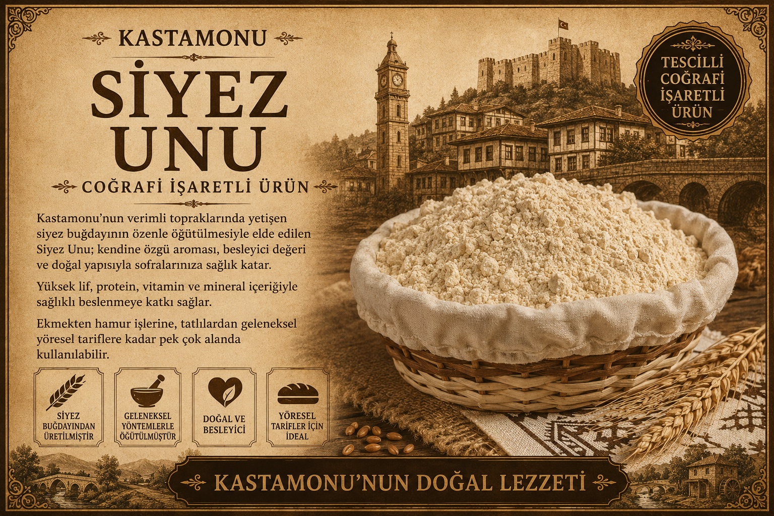 KASTAMONU SİYEZ UNU
