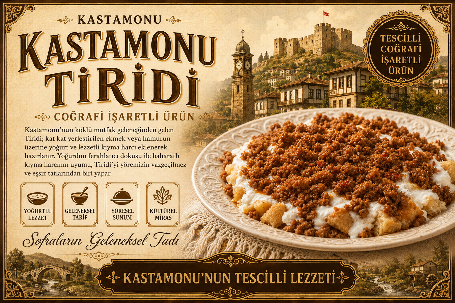 KASTAMONU TİRİDİ / KASTAMONU SİMİT TİRİDİ