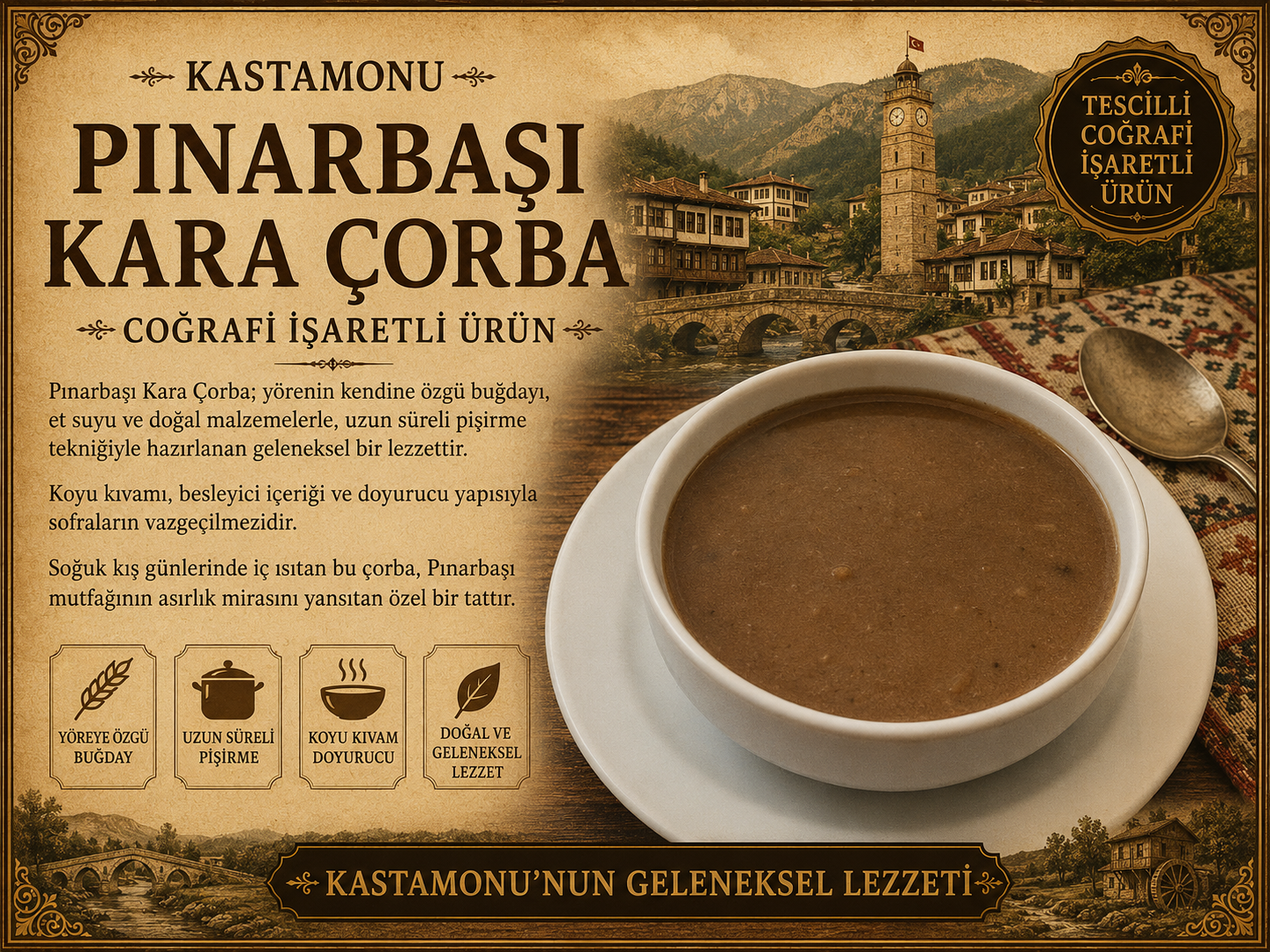 PINARBAŞI KARA ÇORBA