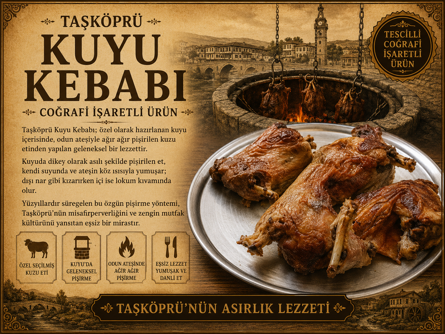 Taşköprü Kuyu Kebabı