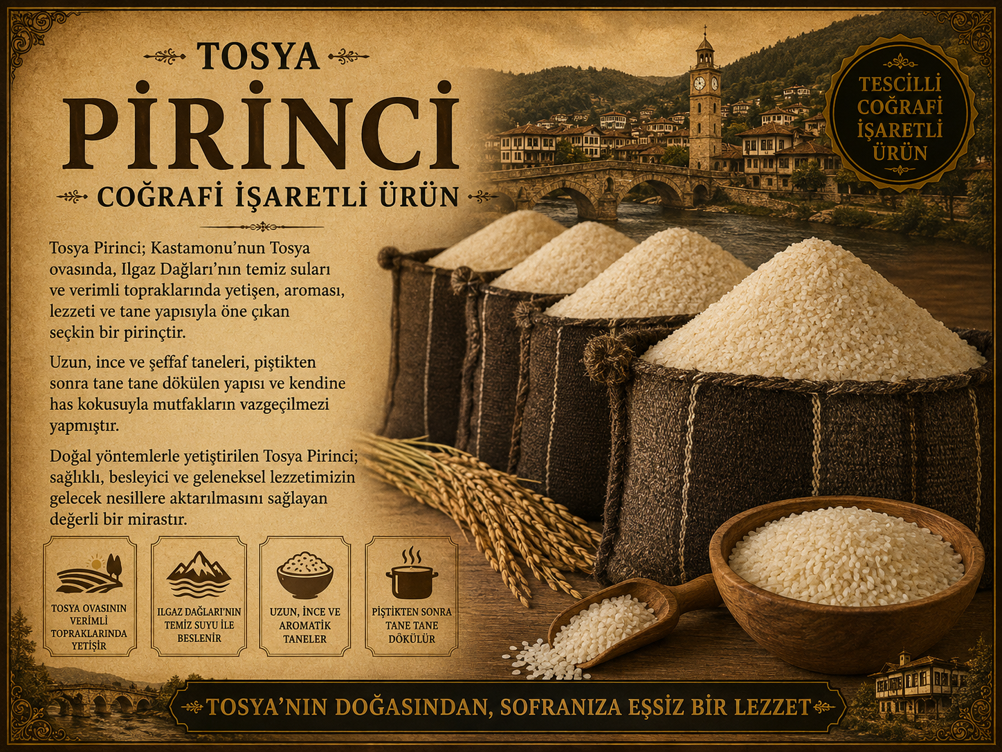 TOSYA PİRİNCİ