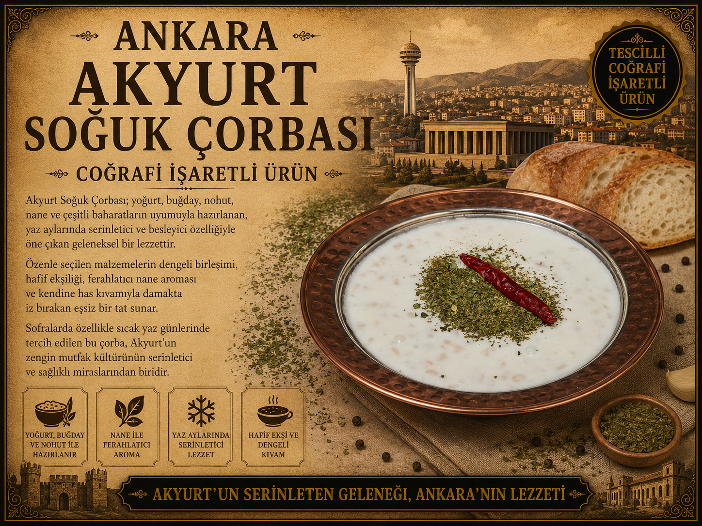 Akyurt Soğuk Çorbası