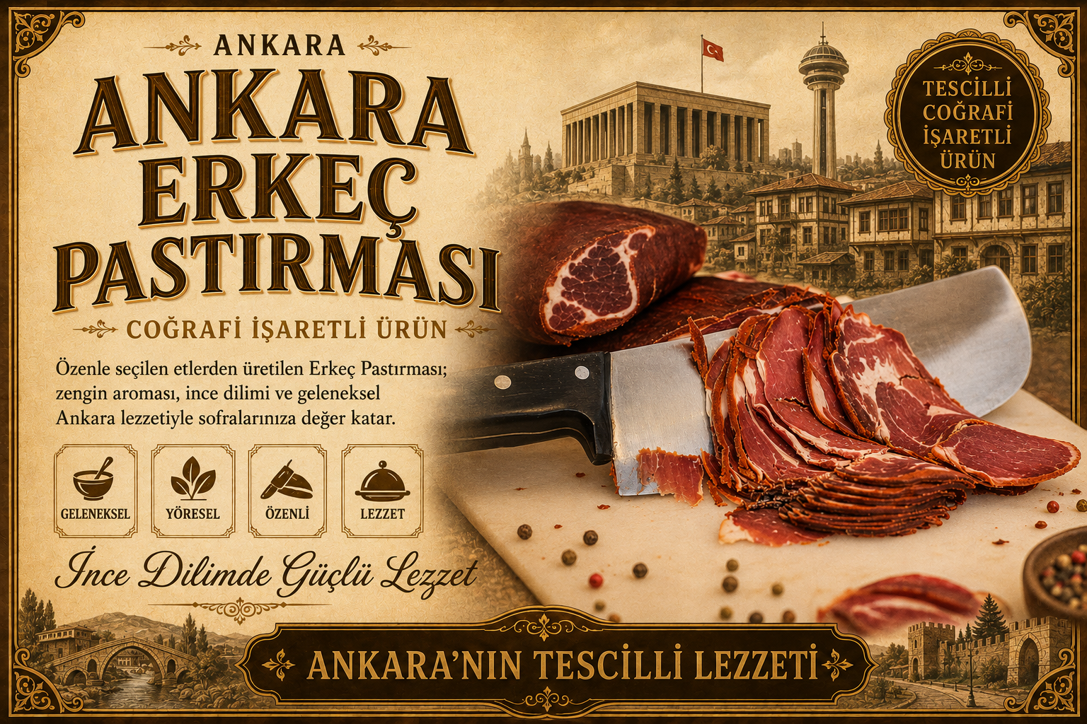 Ankara Erkeç Pastırması