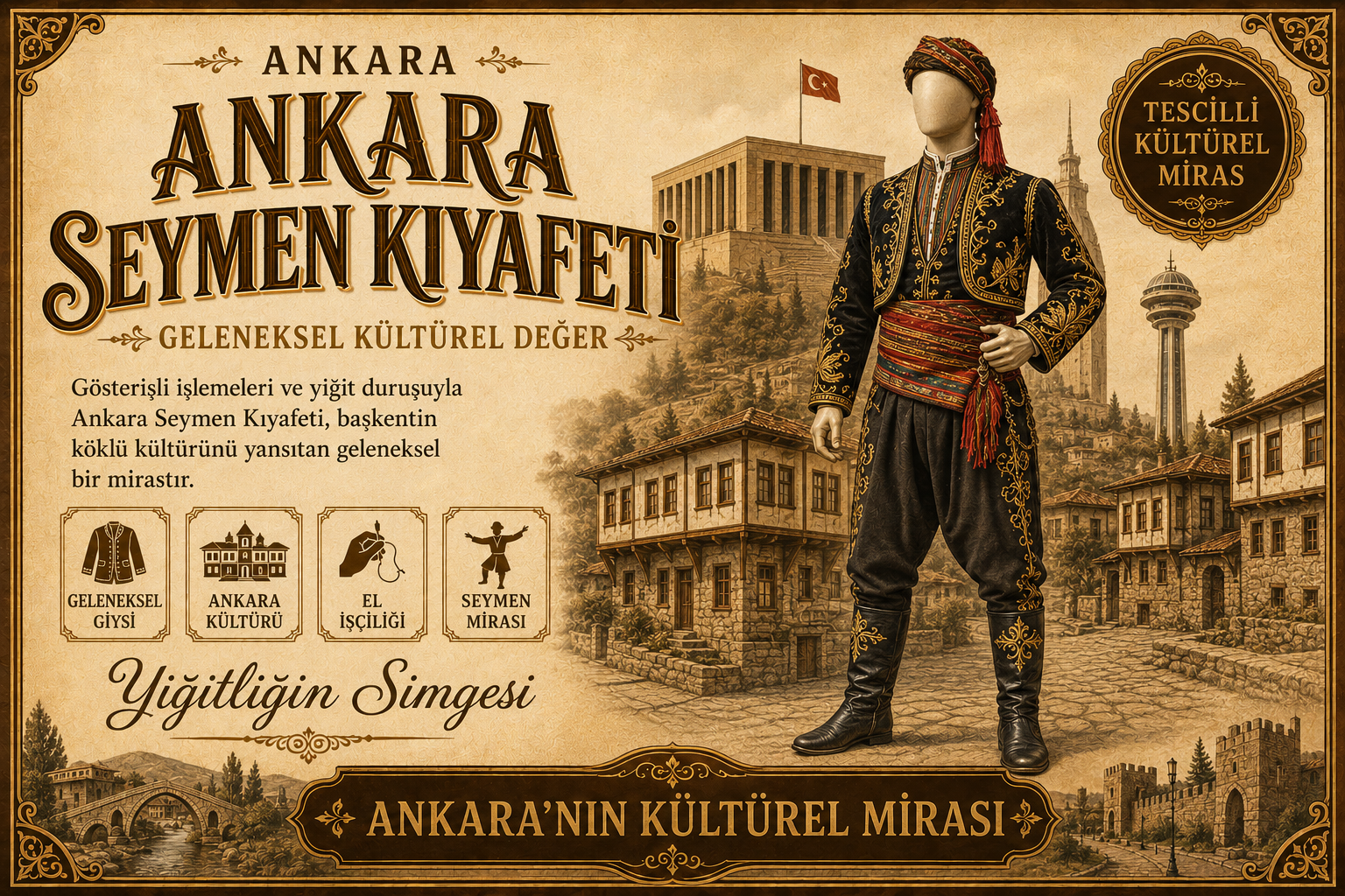 Ankara Seymen Kıyafeti