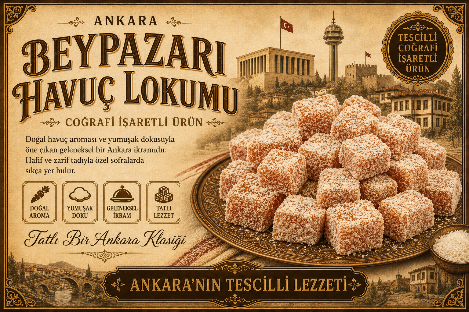 Beypazarı Havuç Lokumu