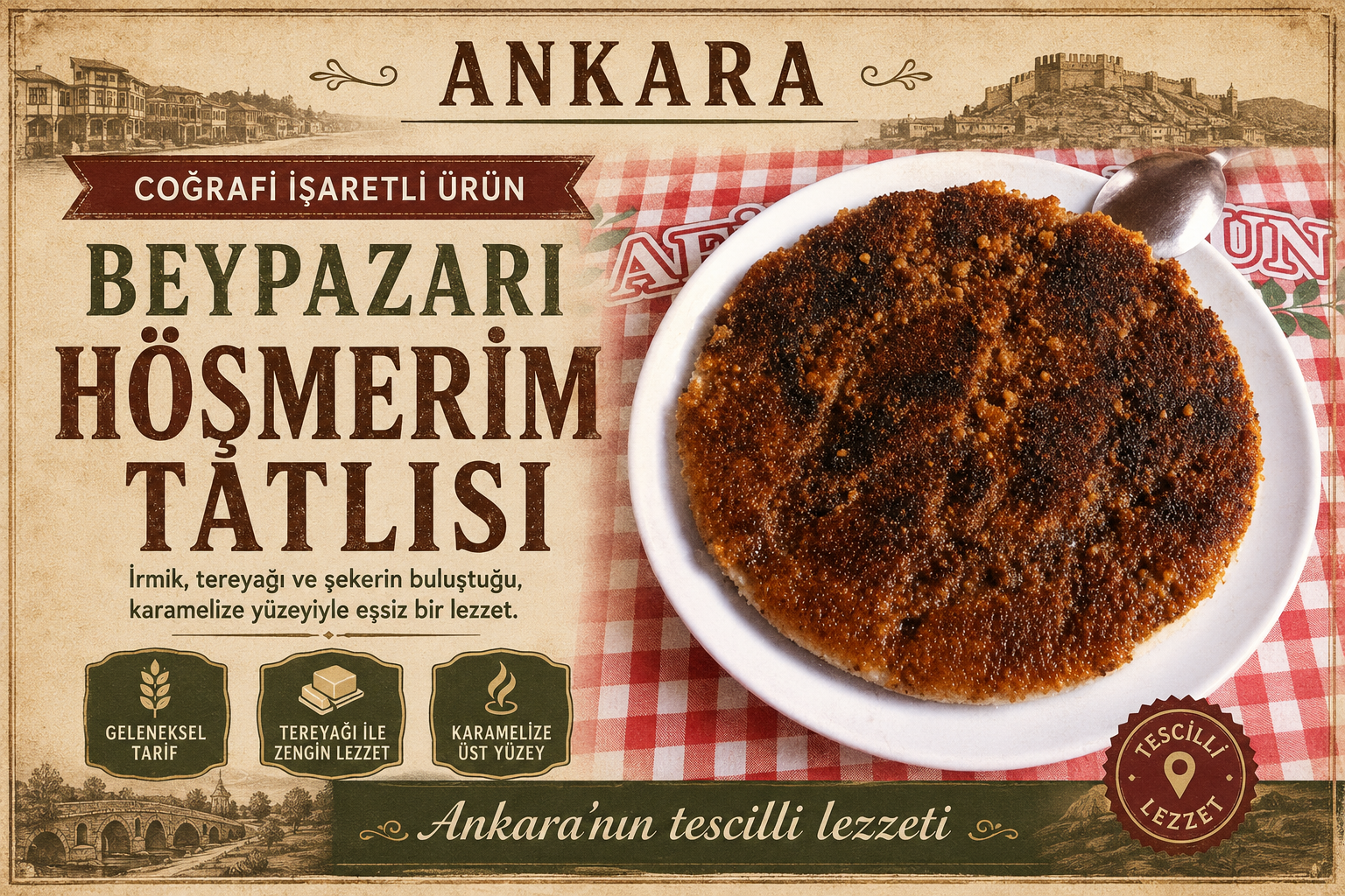 Beypazarı Höşmerim Tatlısı