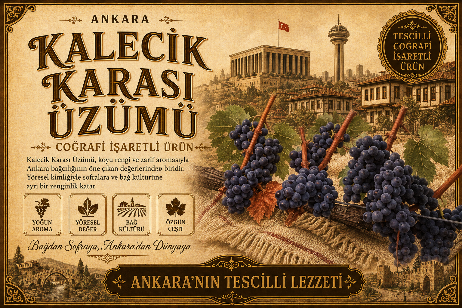 Kalecik Karası Üzümü
