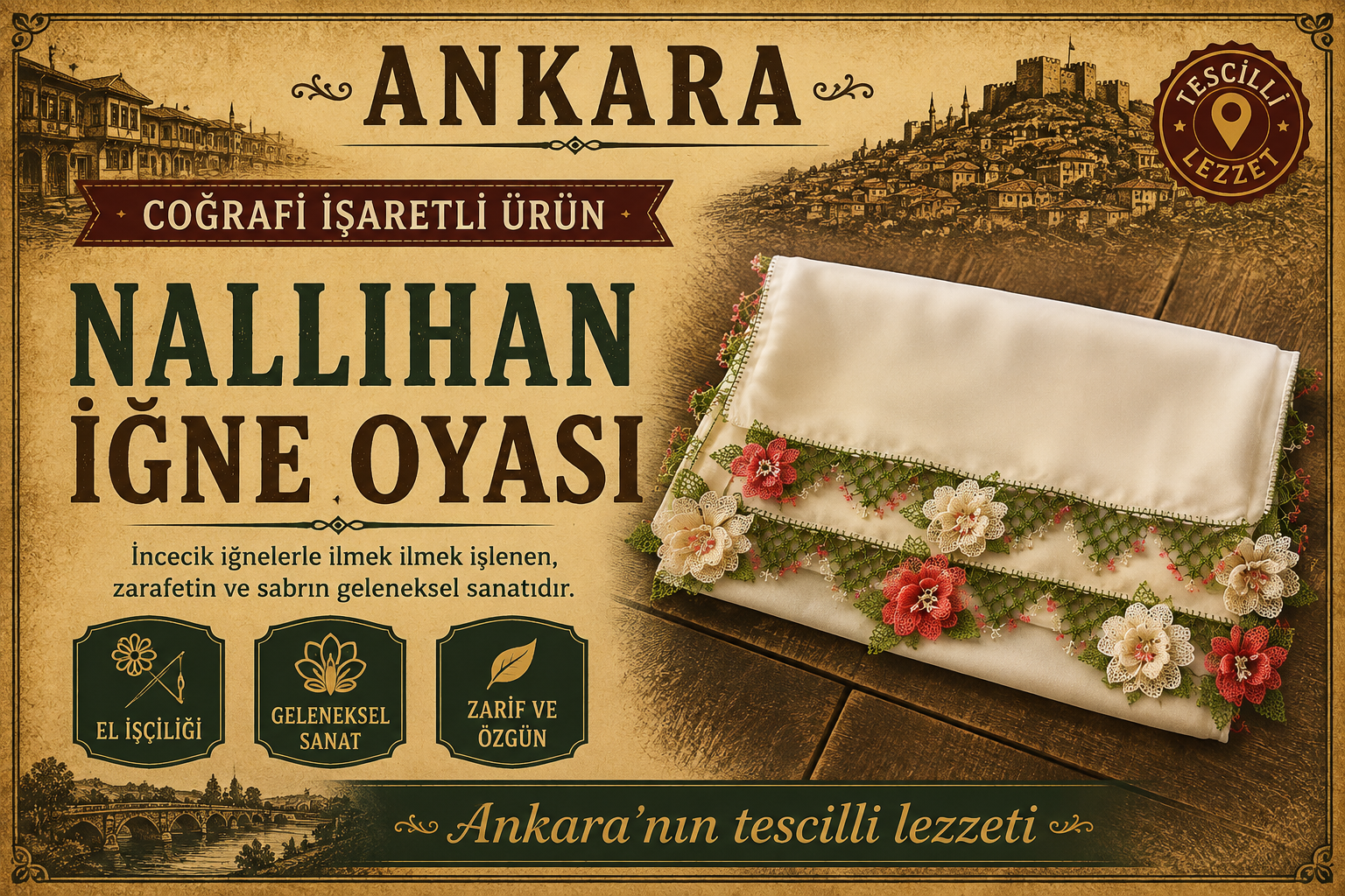 Nallıhan İğne Oyası