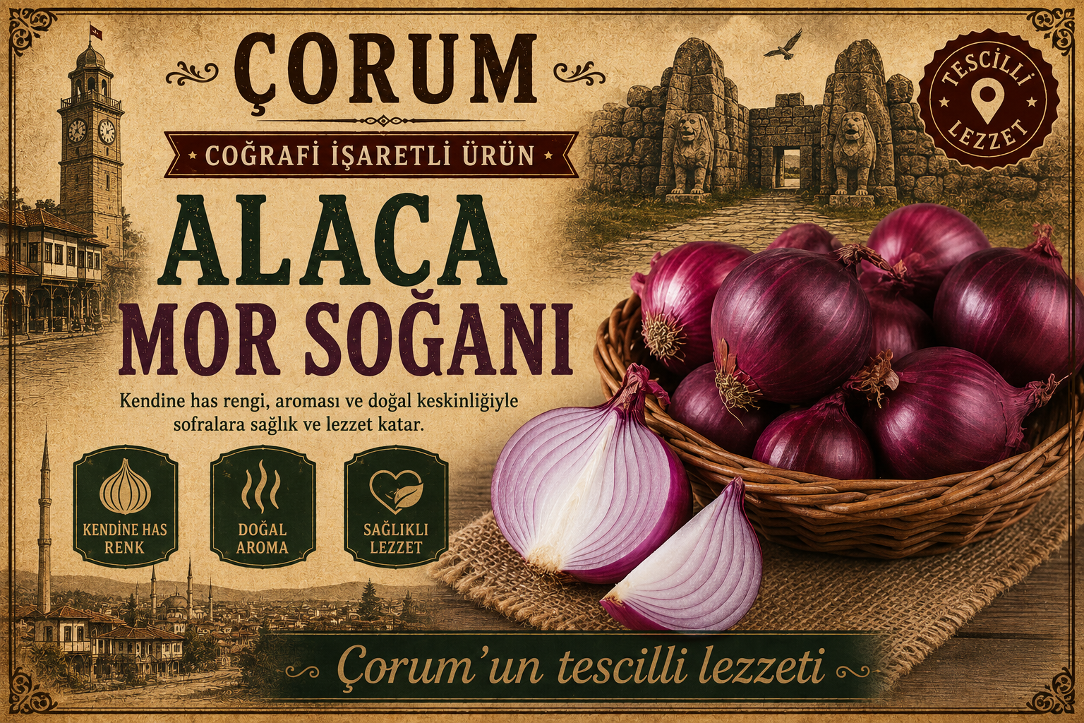 Alaca Mor Soğanı