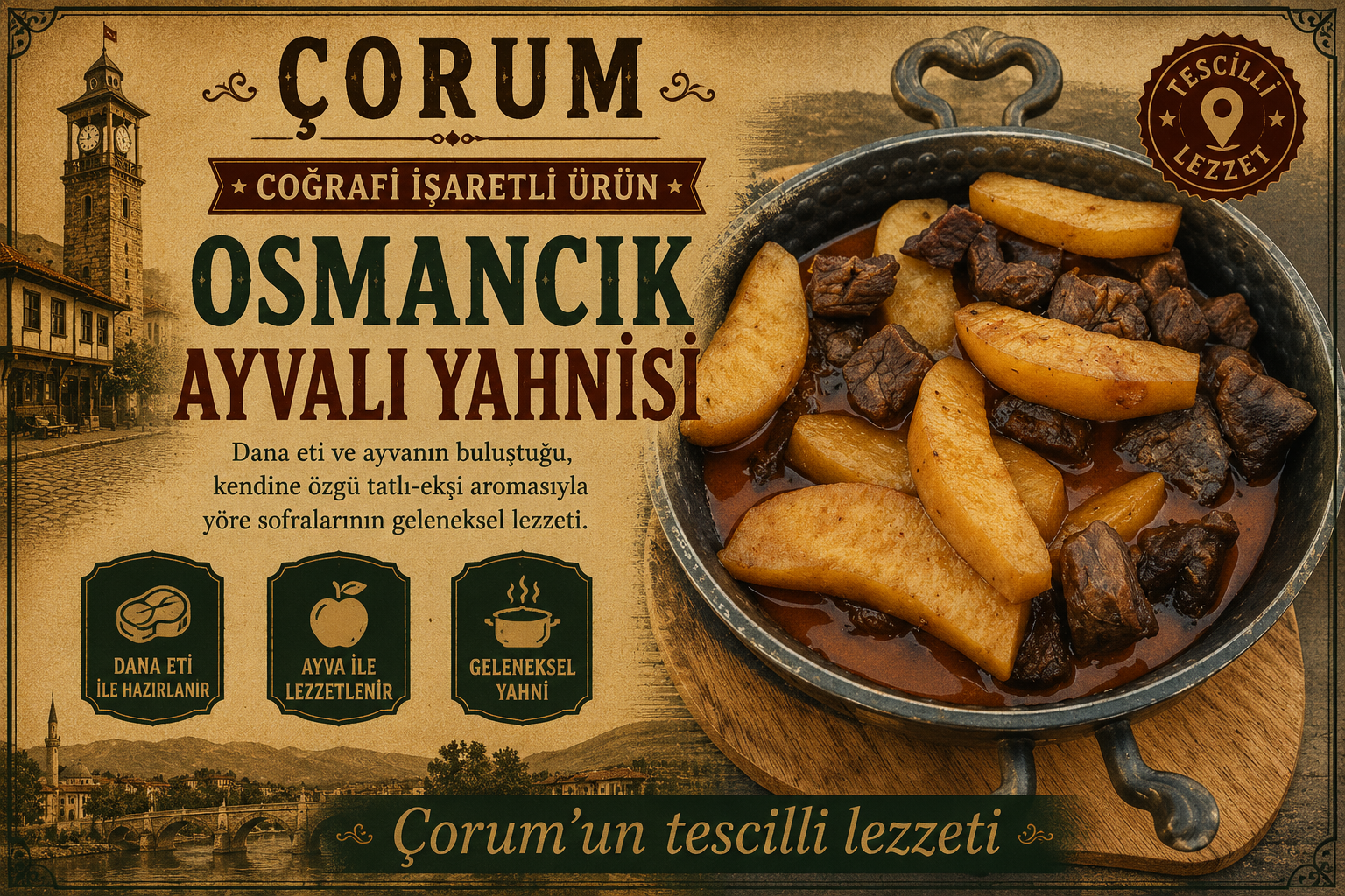Osmancık Ayvalı Yahnisi