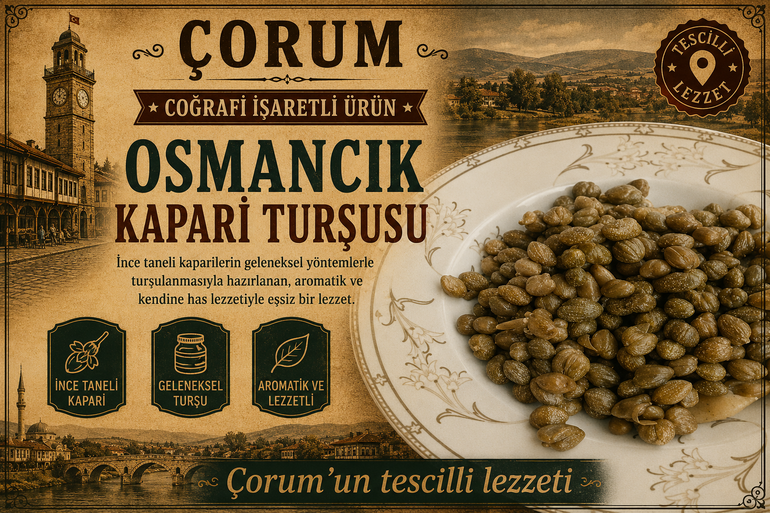 Osmancık Kapari Turşusu