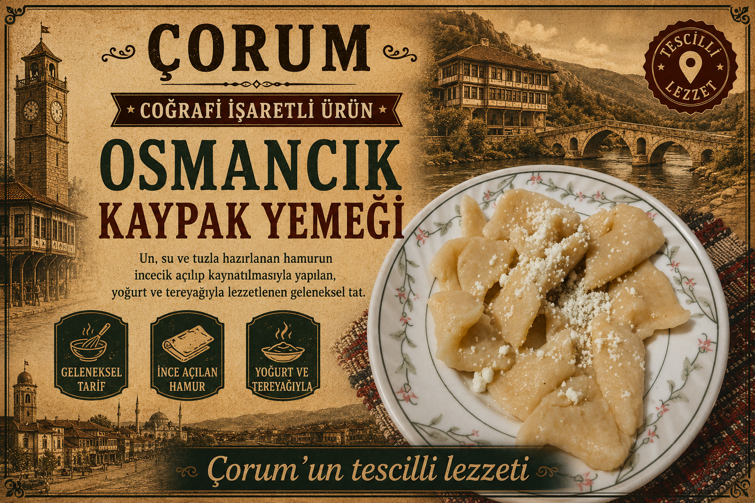 Osmancık Kaypak Yemeği