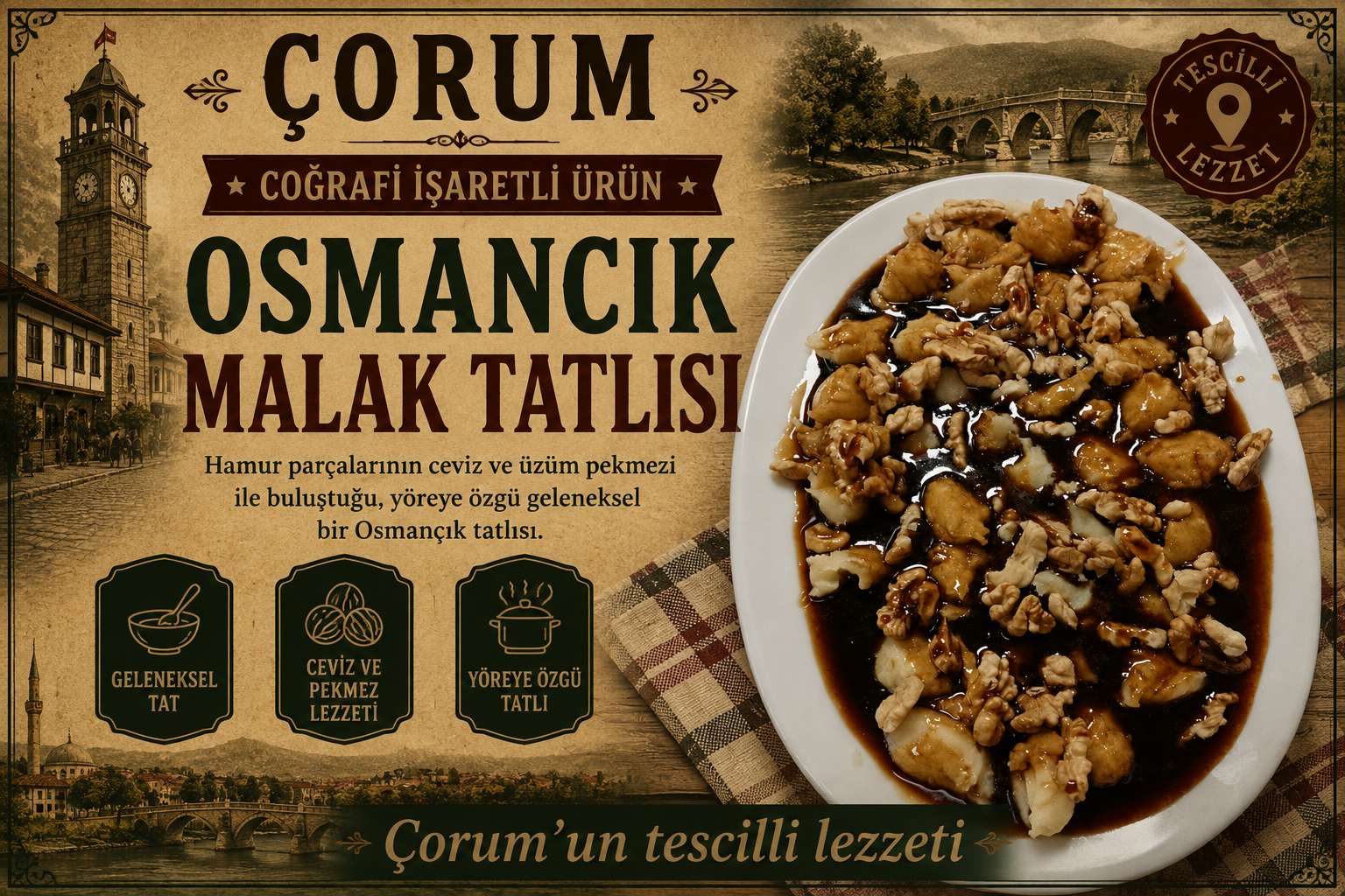 Osmancık Malak Tatlısı