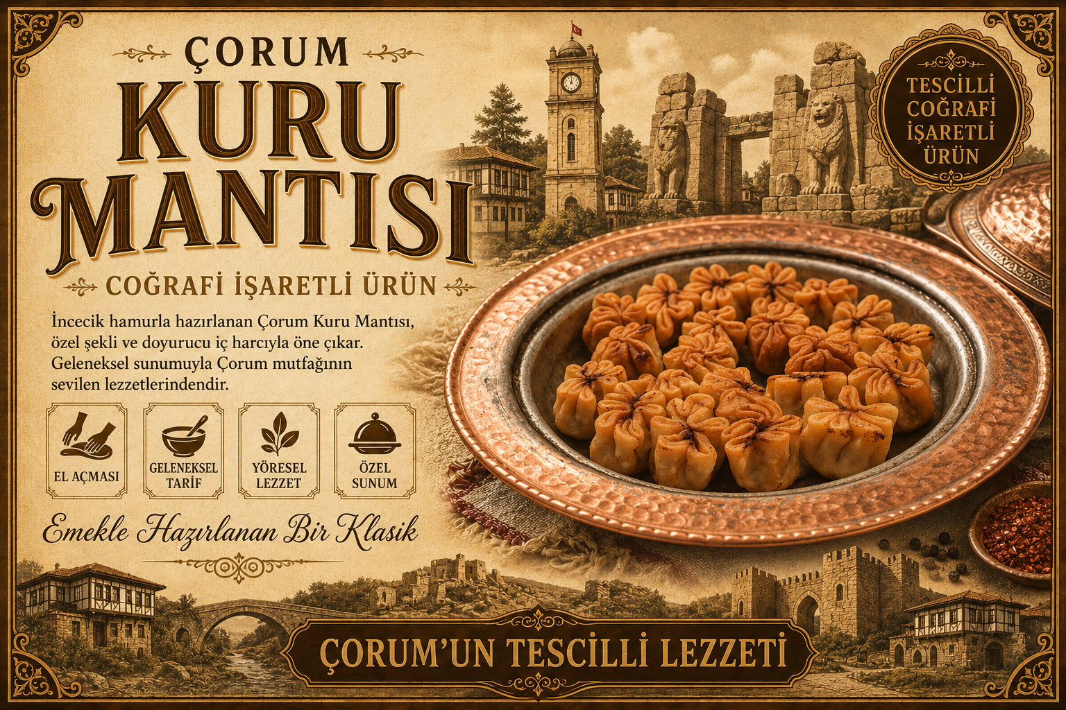 Çorum Kuru Mantısı