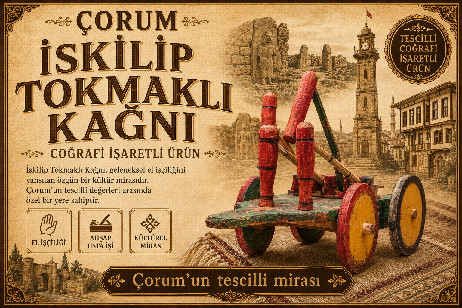 İskilip Tokmaklı Kağnı