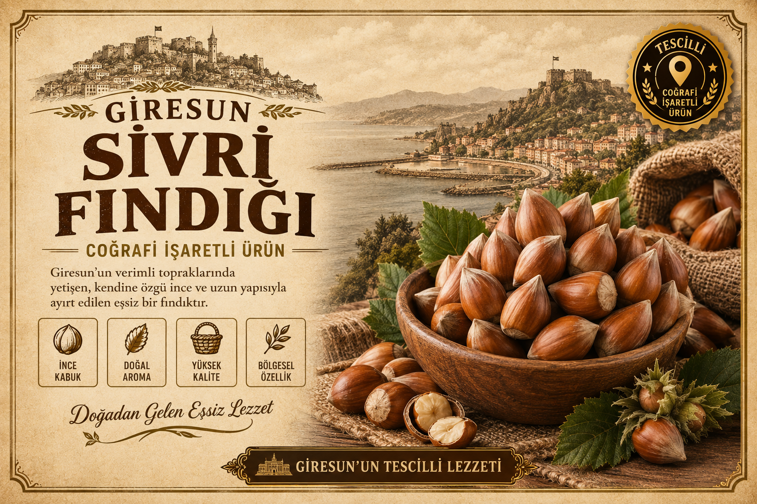 Giresun Sivri Fındığı