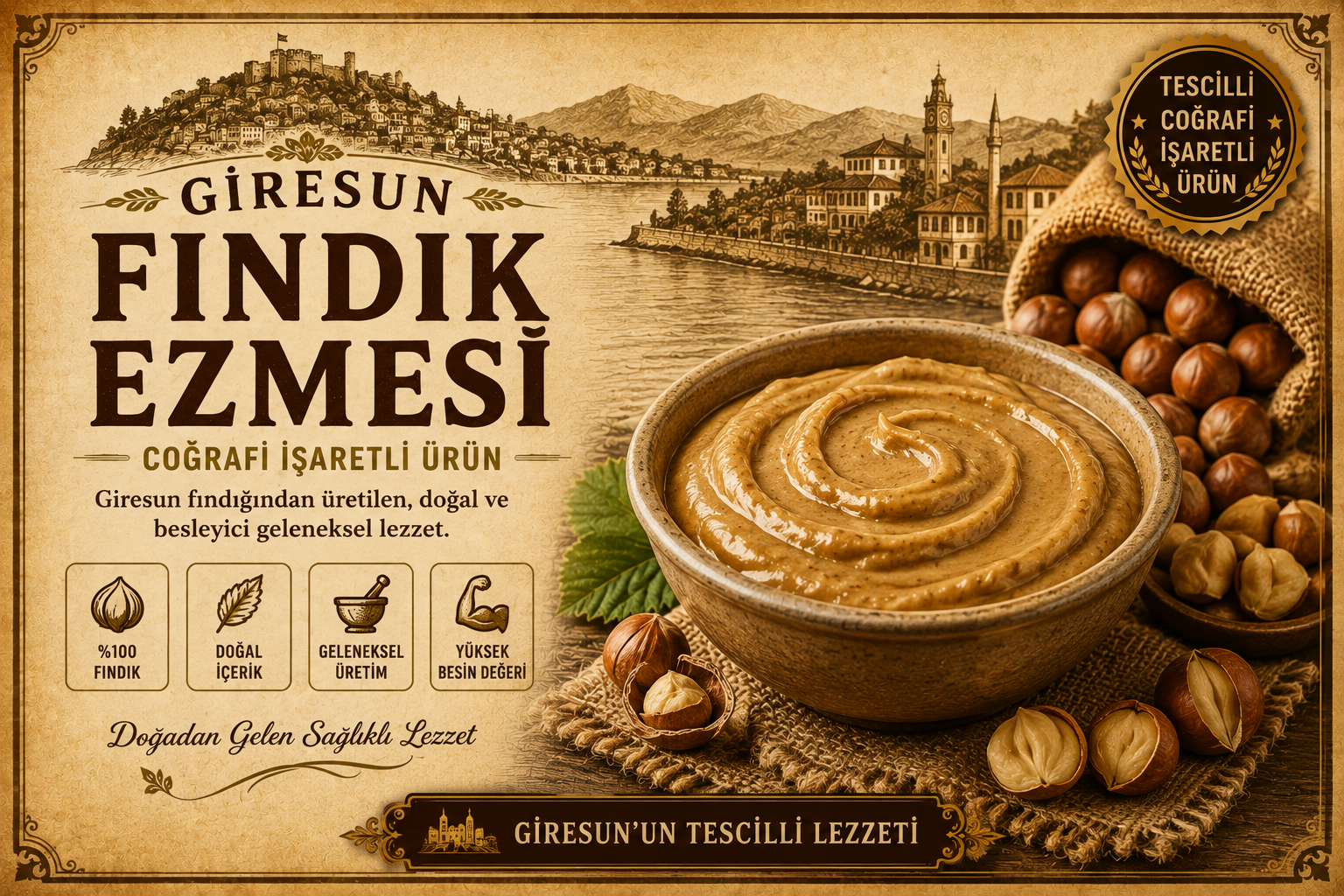 Giresun Fındık Ezmesi