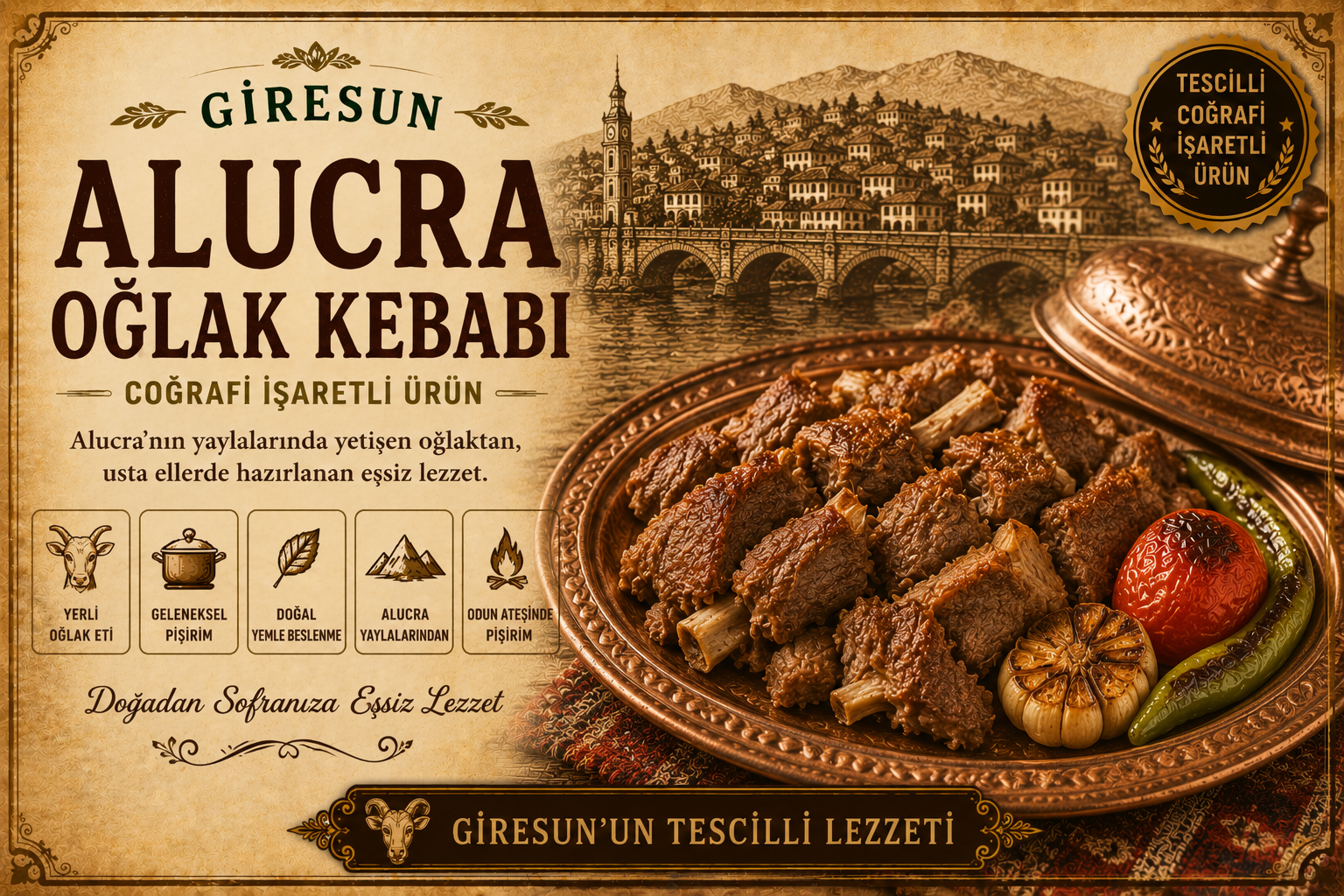 Alucra Oğlak Kebabı