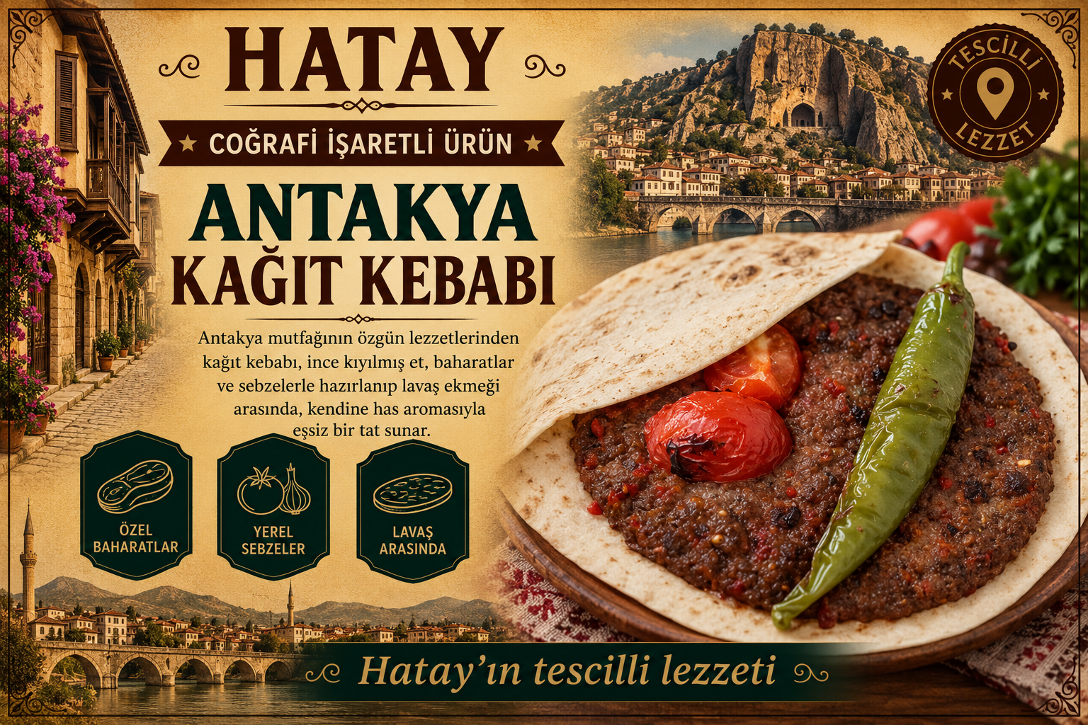 Antakya Kağıt Kebabı