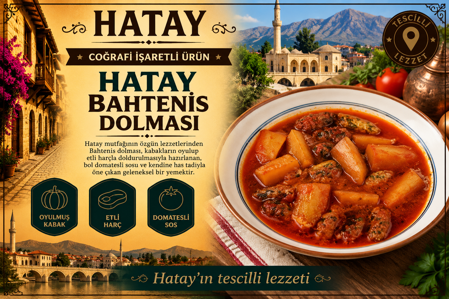 Hatay Bahtenis Dolması