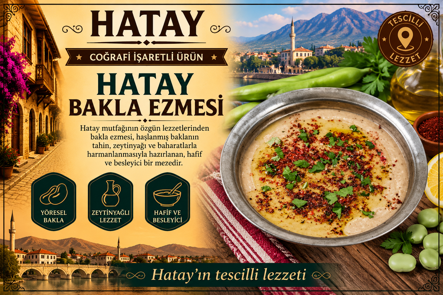 Hatay Bakla Ezmesi
