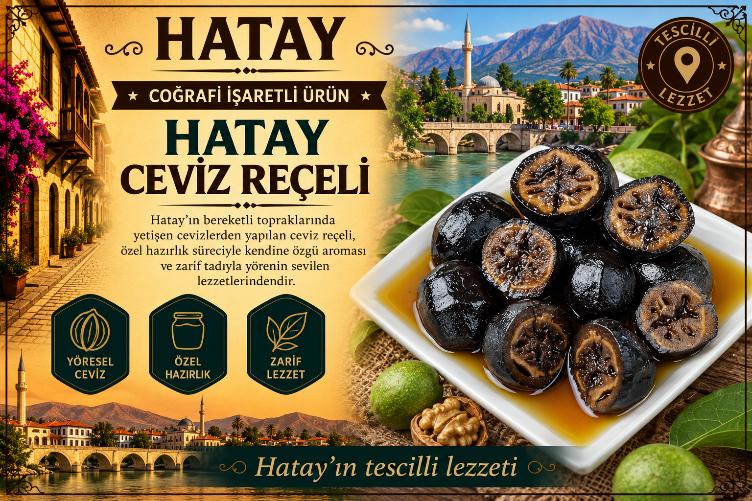 Hatay Ceviz Reçeli