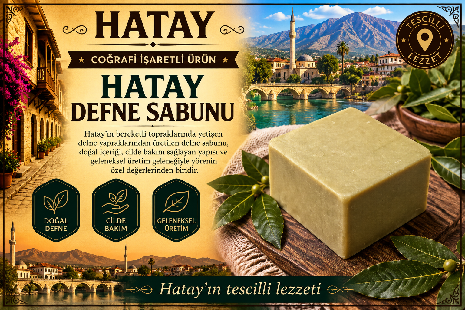 Hatay Defne Sabunu