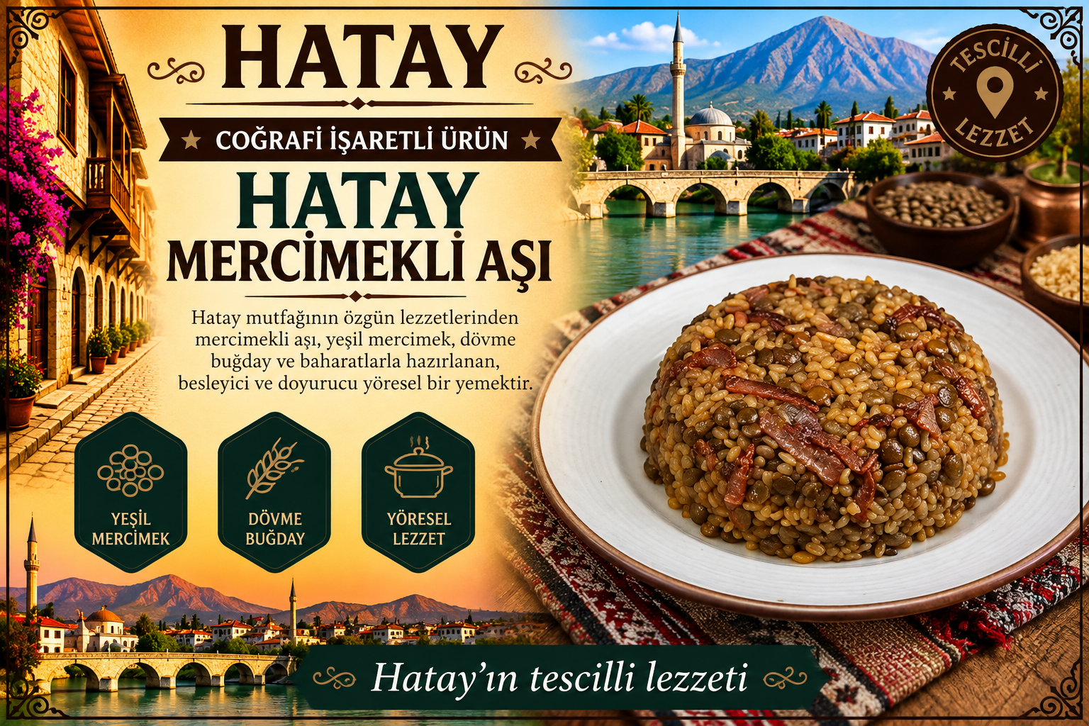 Hatay Mercimekli Aşı
