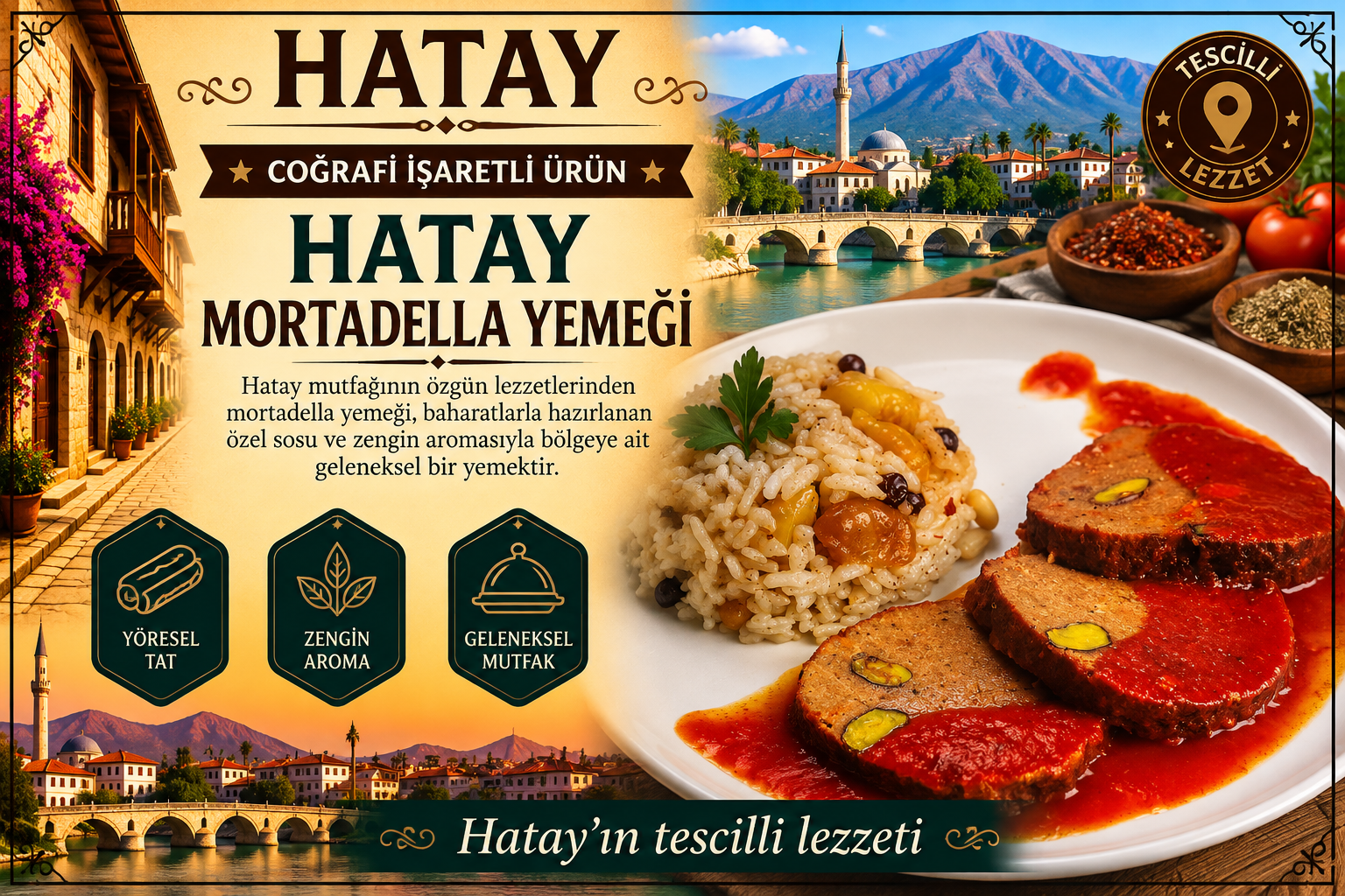 Hatay Mortadella Yemeği