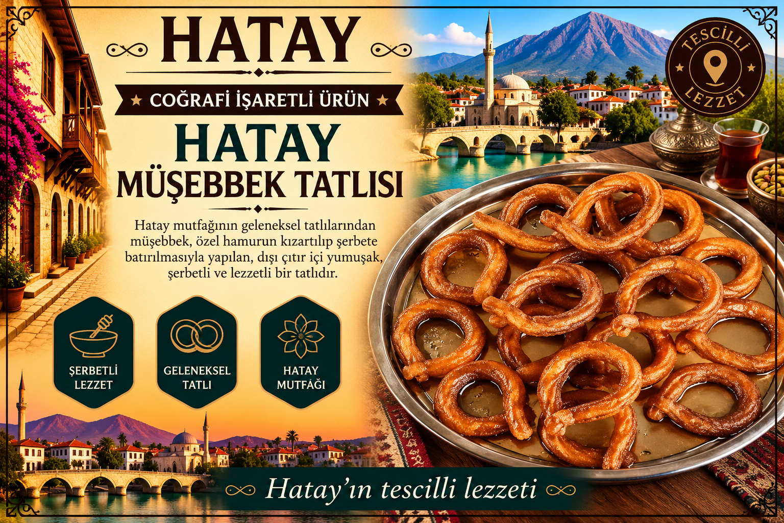 Hatay Müşebbek Tatlısı