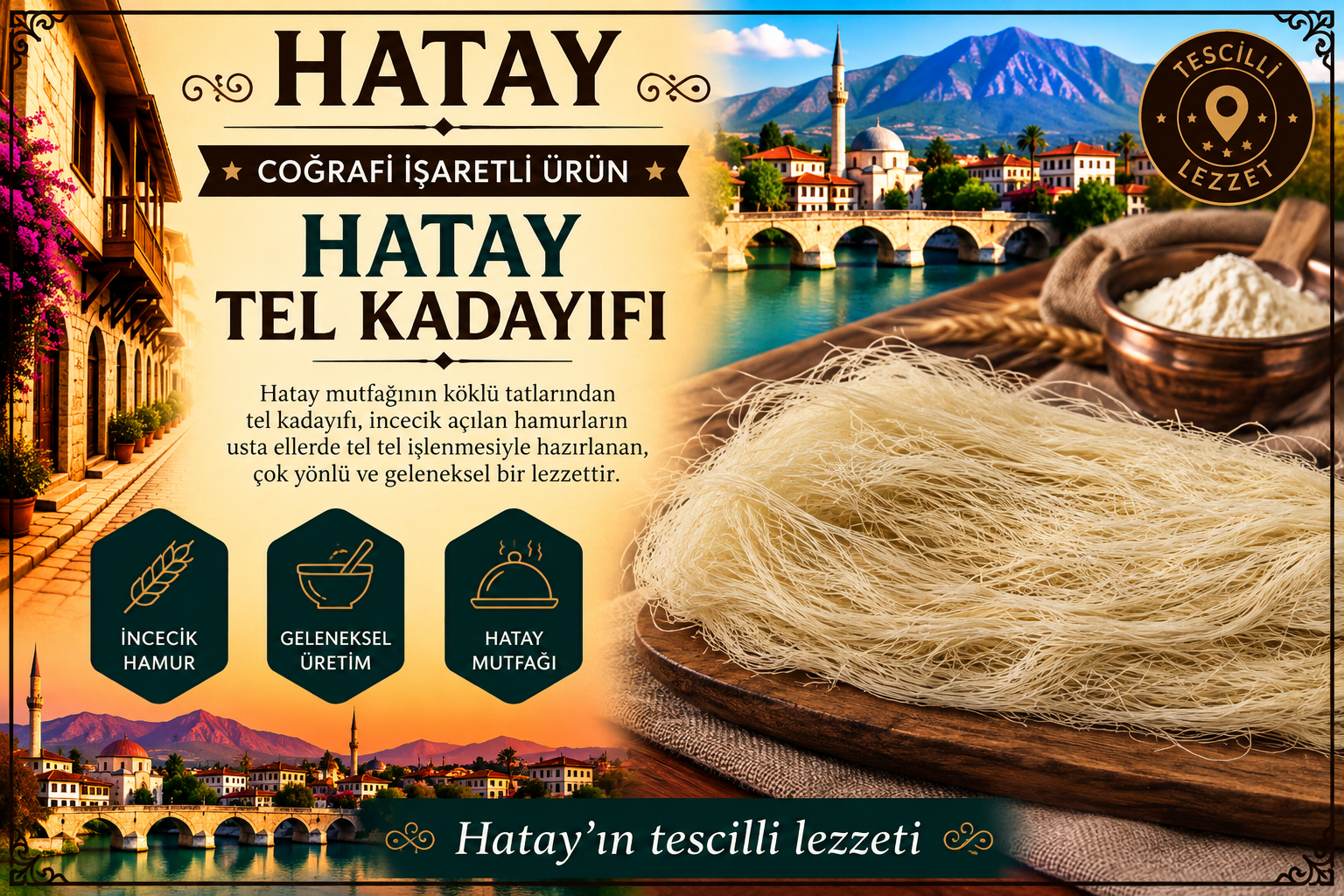 Hatay Tel Kadayıfı