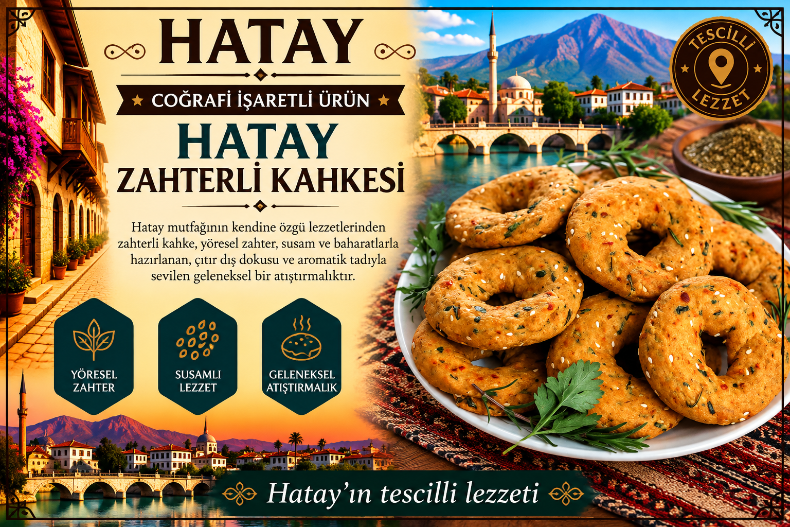 Hatay Zahterli Kahkesi
