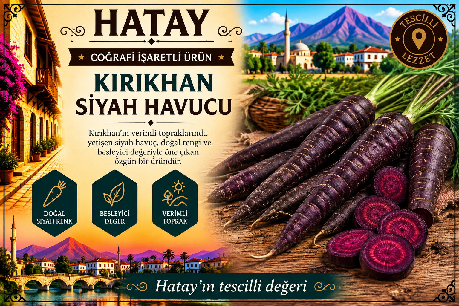Kırıkhan Siyah Havucu
