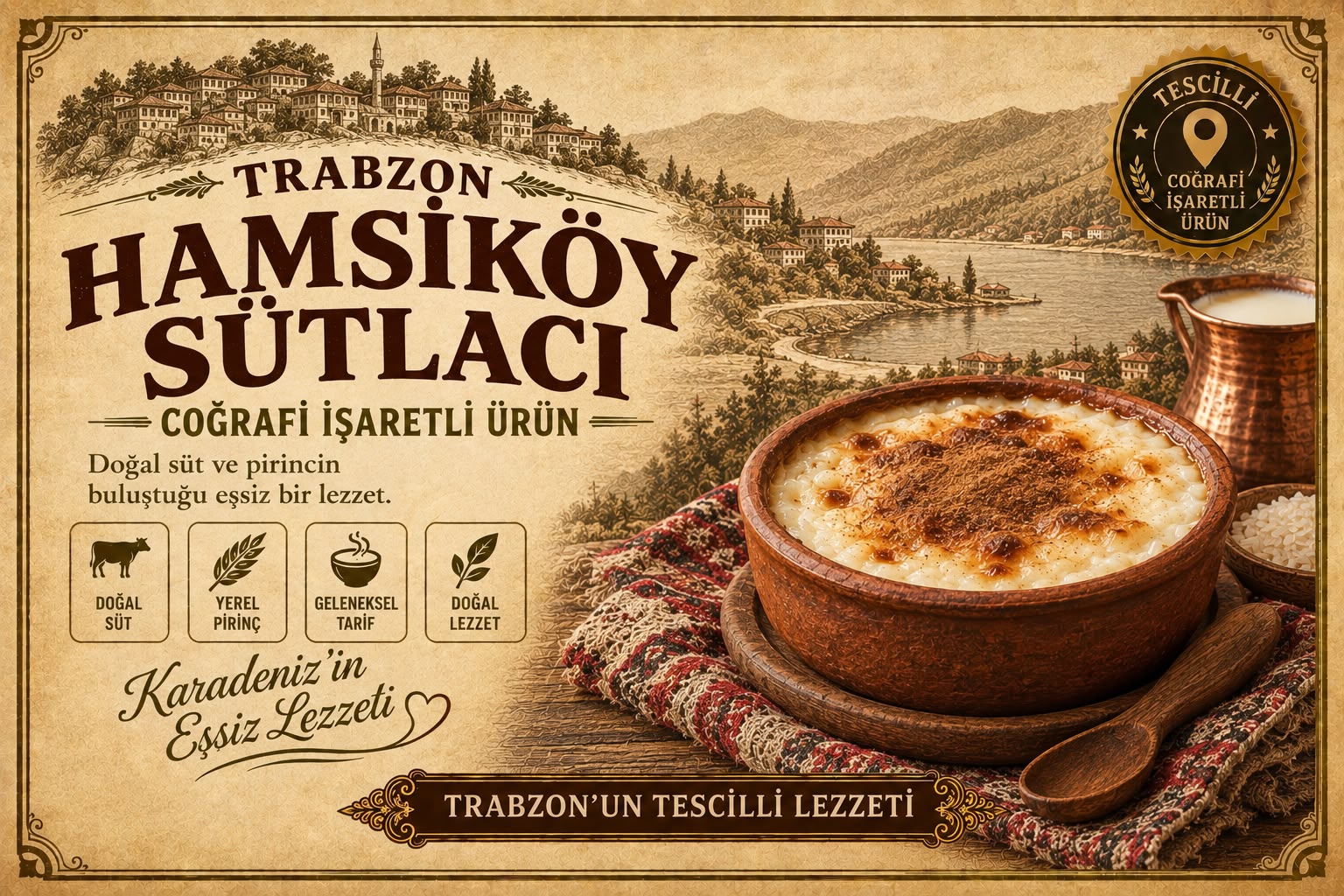 Hamsiköy Rice Pudding