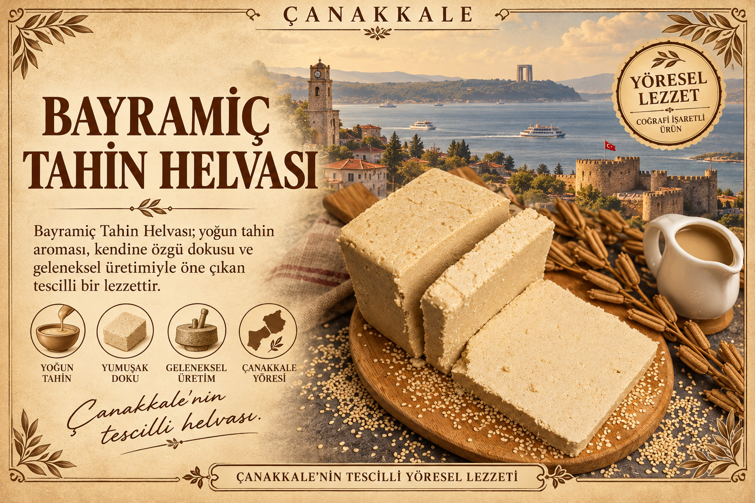 Bayramiç Tahin Helvası