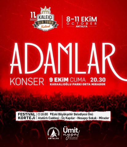 ADAMLAR konseri - görsel 1