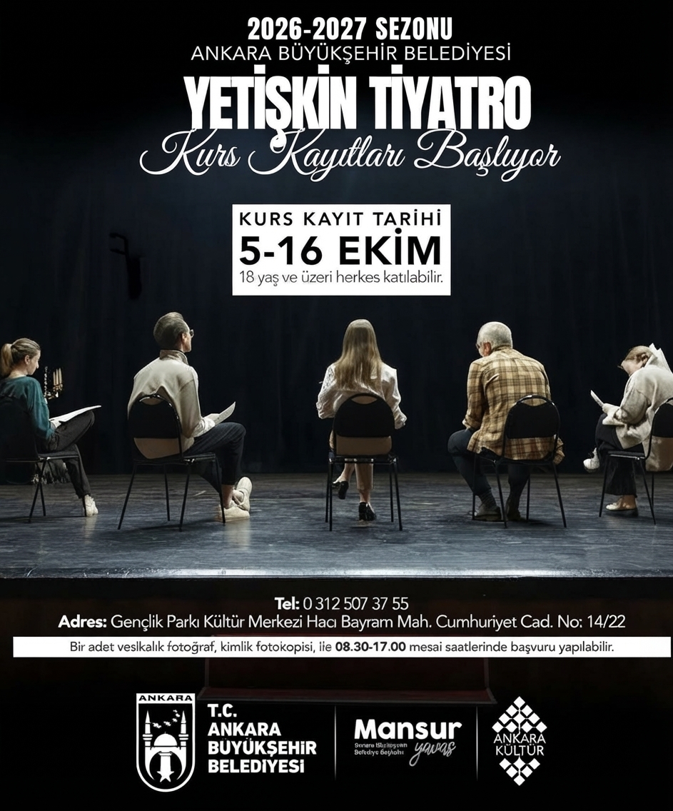 Yetişkin Tiyatro Kursu - görsel 1