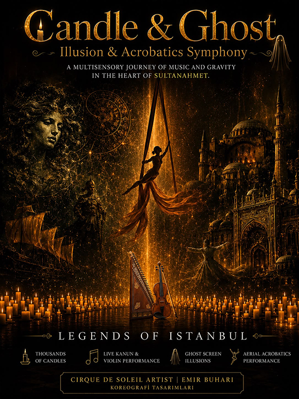 Candle and Ghost: Binlerce Mum Işığında İstanbul’un Hayaleti Canlanıyor! afişi
