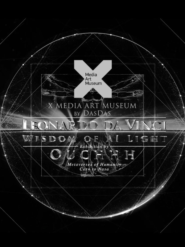 Leonardo Da Vinci: Yapay Zekâ Işığın Bilgeliği / Cern’den Nasa’ya İnsanlık ve Metaverse afişi