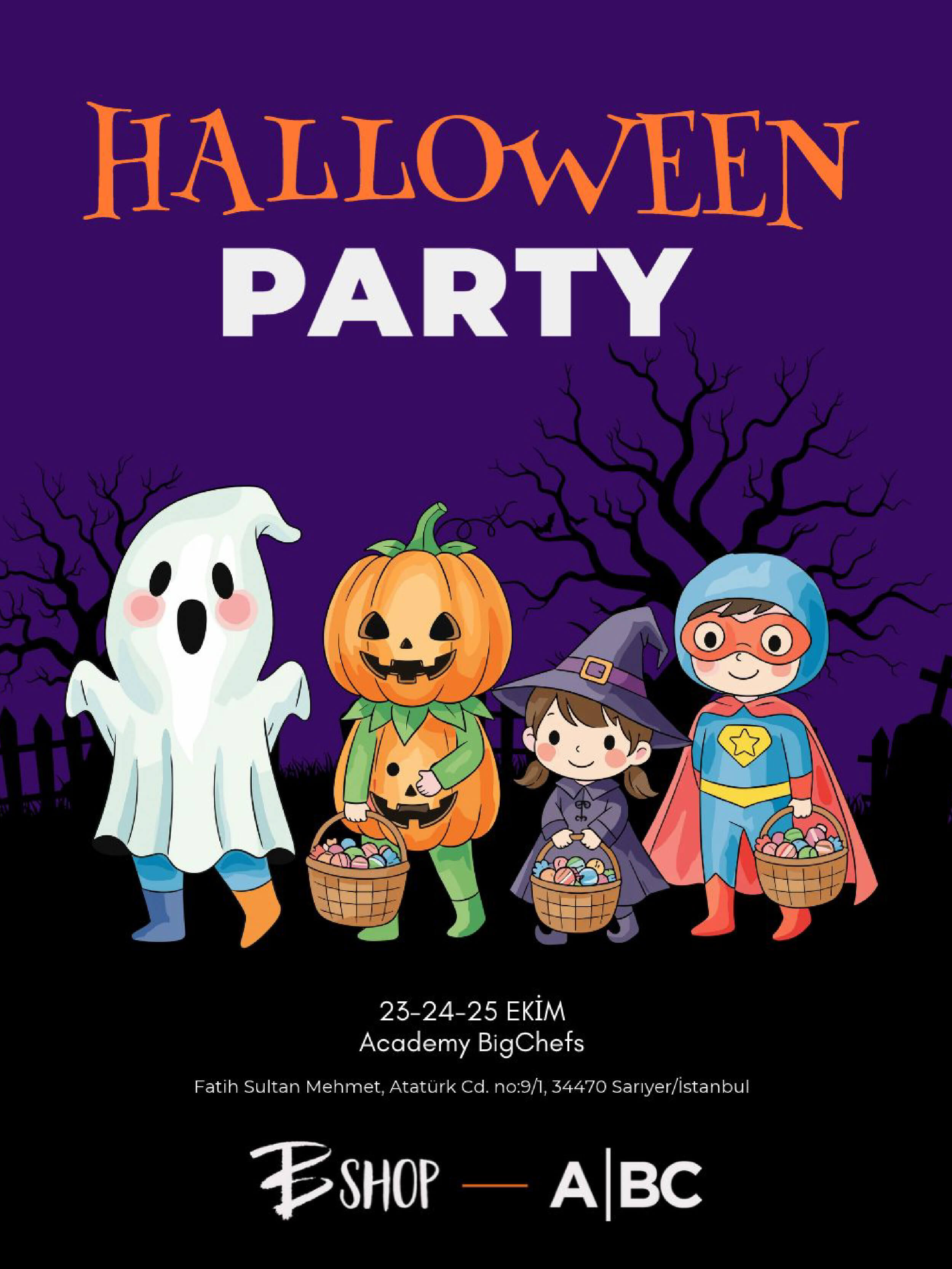 Halloween Kids Party by BT x ABC afişi