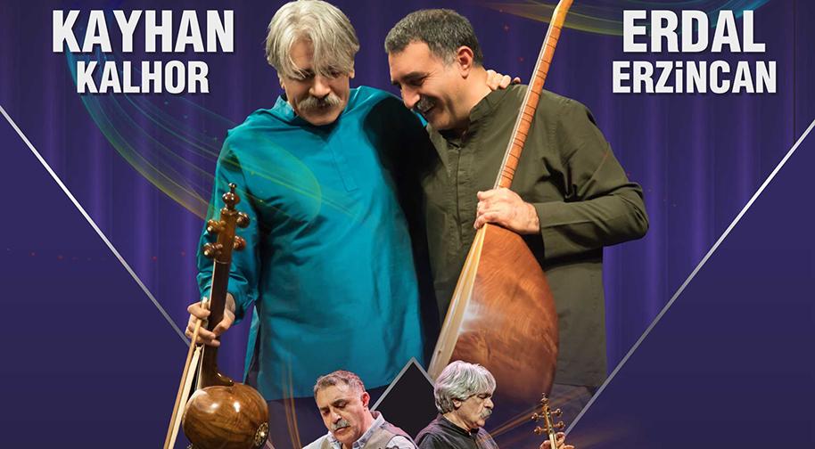 Kayhan Kalhor & Erdal Erzincan afişi