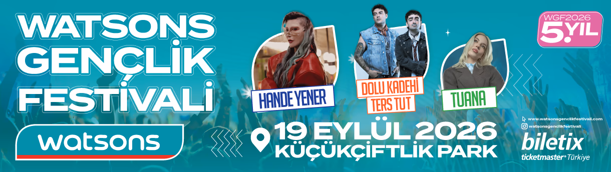 Watsons Gençlik Festivali afişi